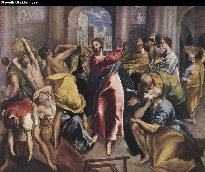 El Greco Christ Driving the Money Changers from the Temple